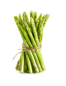 Fresh green Kenya asparagus